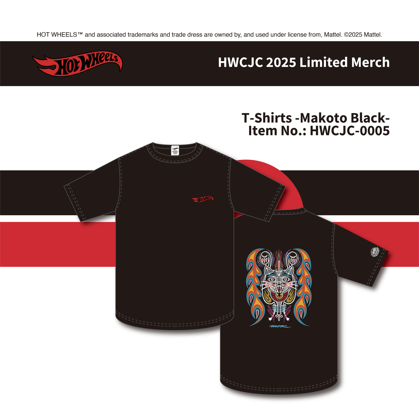 <数量限定>T-Shirts -Makoto Black-