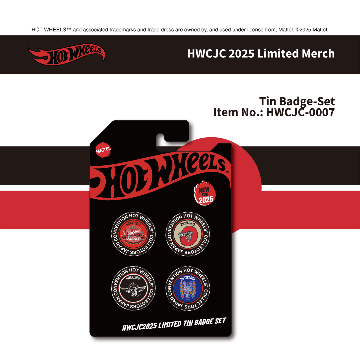<数量限定>Tin Badge-Set
