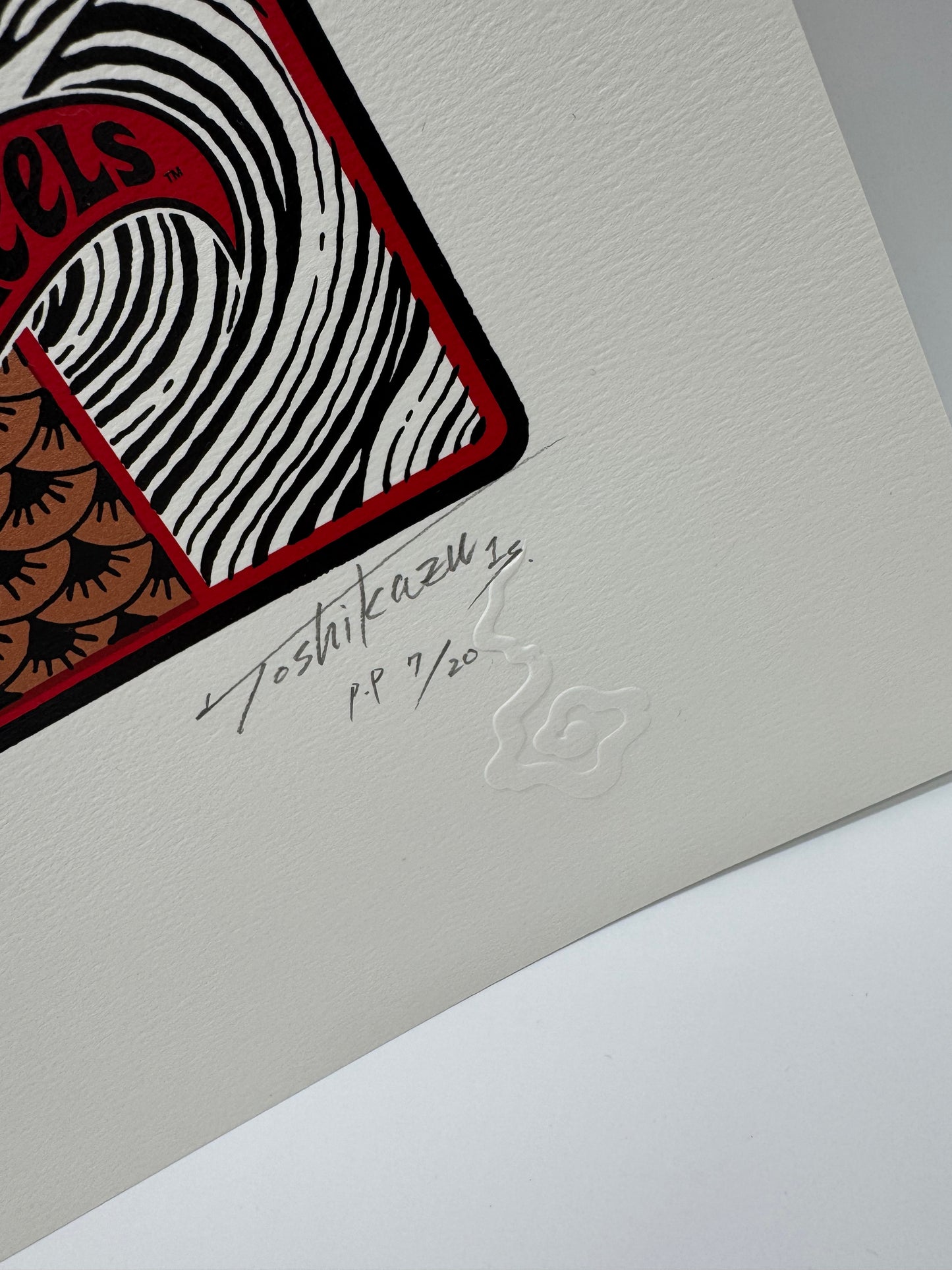 <数量限定>Silkscreen-Poster -Toshikazu Nozaka-