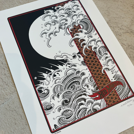 ＜数量限定＞Silkscreen-Poster -Toshikazu Nozaka-