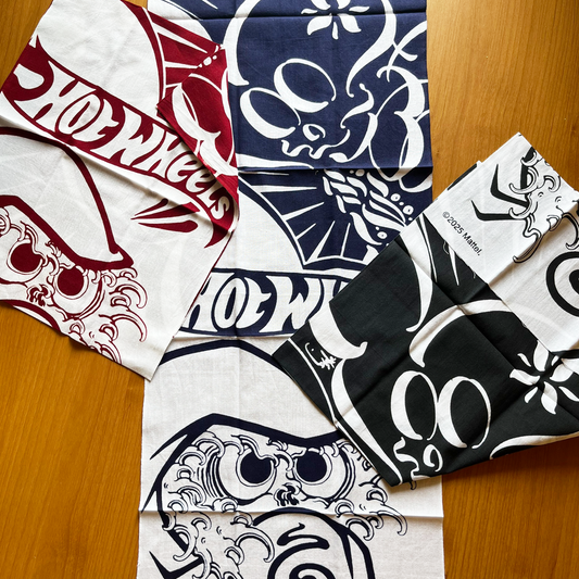 ＜数量限定＞ Tenugui -Toshikazu Nozaka × Usugrow Dark Red-