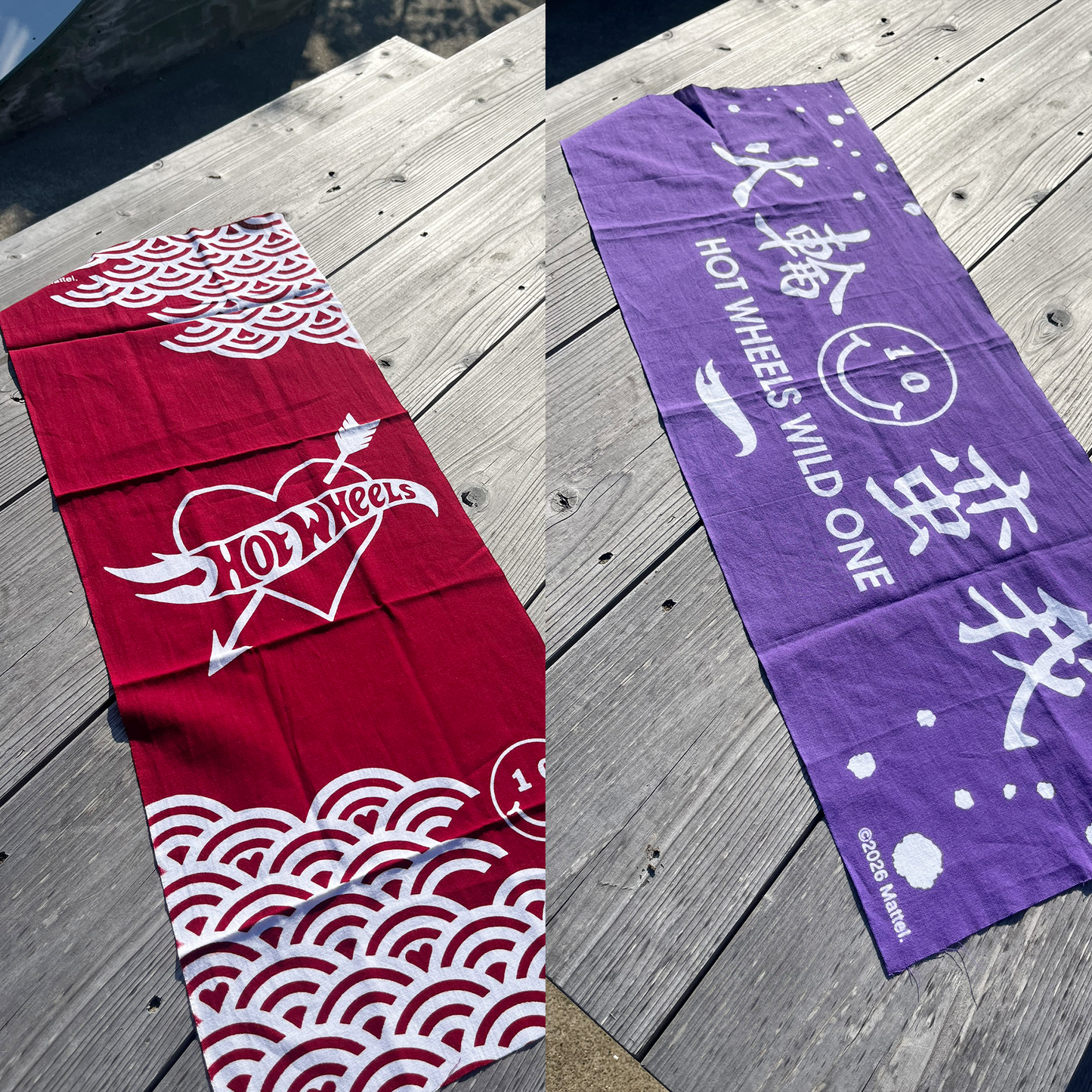 ＜数量限定＞Tenugui -HWCJC2026-Wisteria・Burgundy-