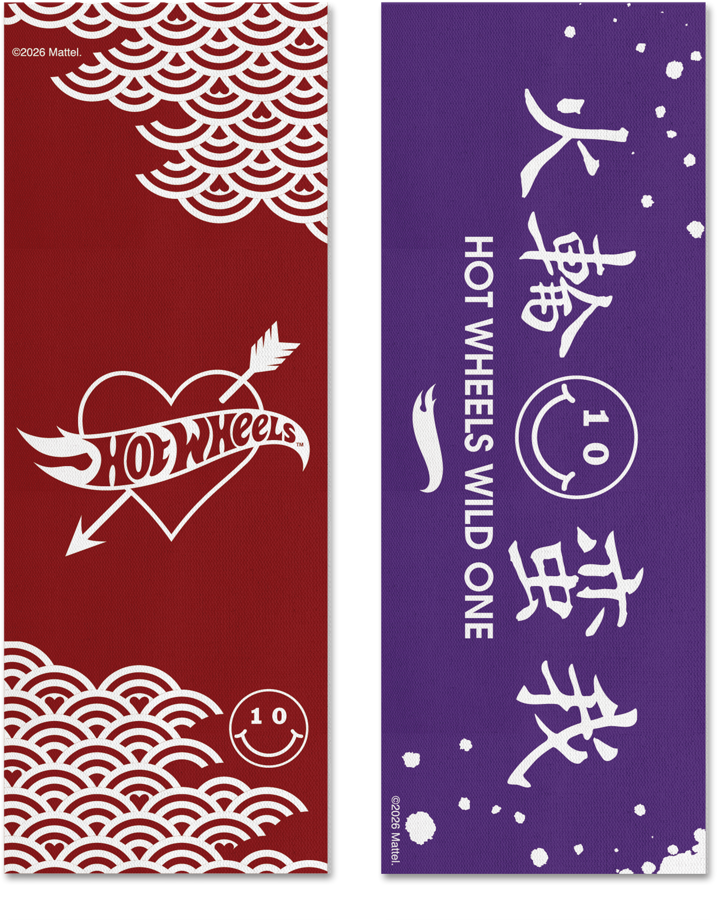 ＜数量限定＞Tenugui -HWCJC2026-Wisteria・Burgundy-