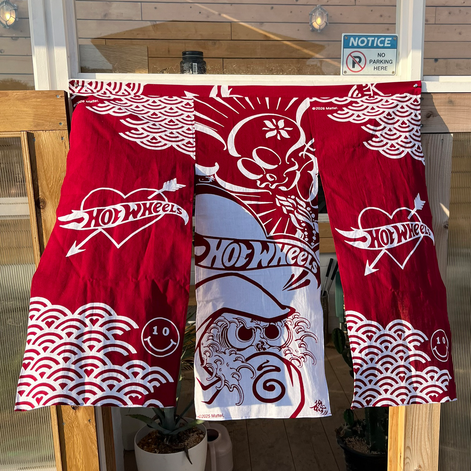 数量限定＞ Tenugui -Toshikazu Nozaka × Usugrow Dark Red- – Code3