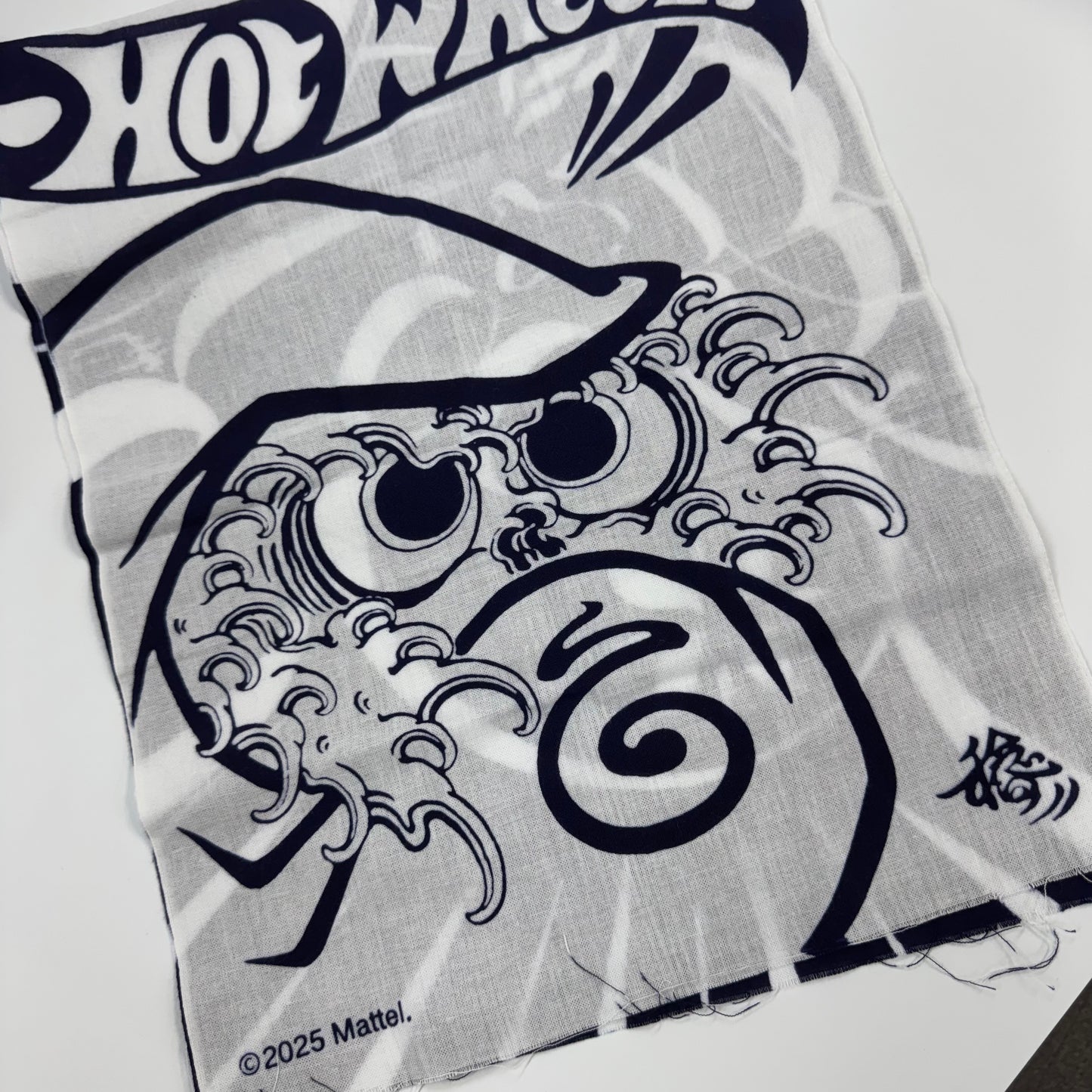 ＜数量限定＞Tenugui -Toshikazu Nozaka × Usugrow Navy-